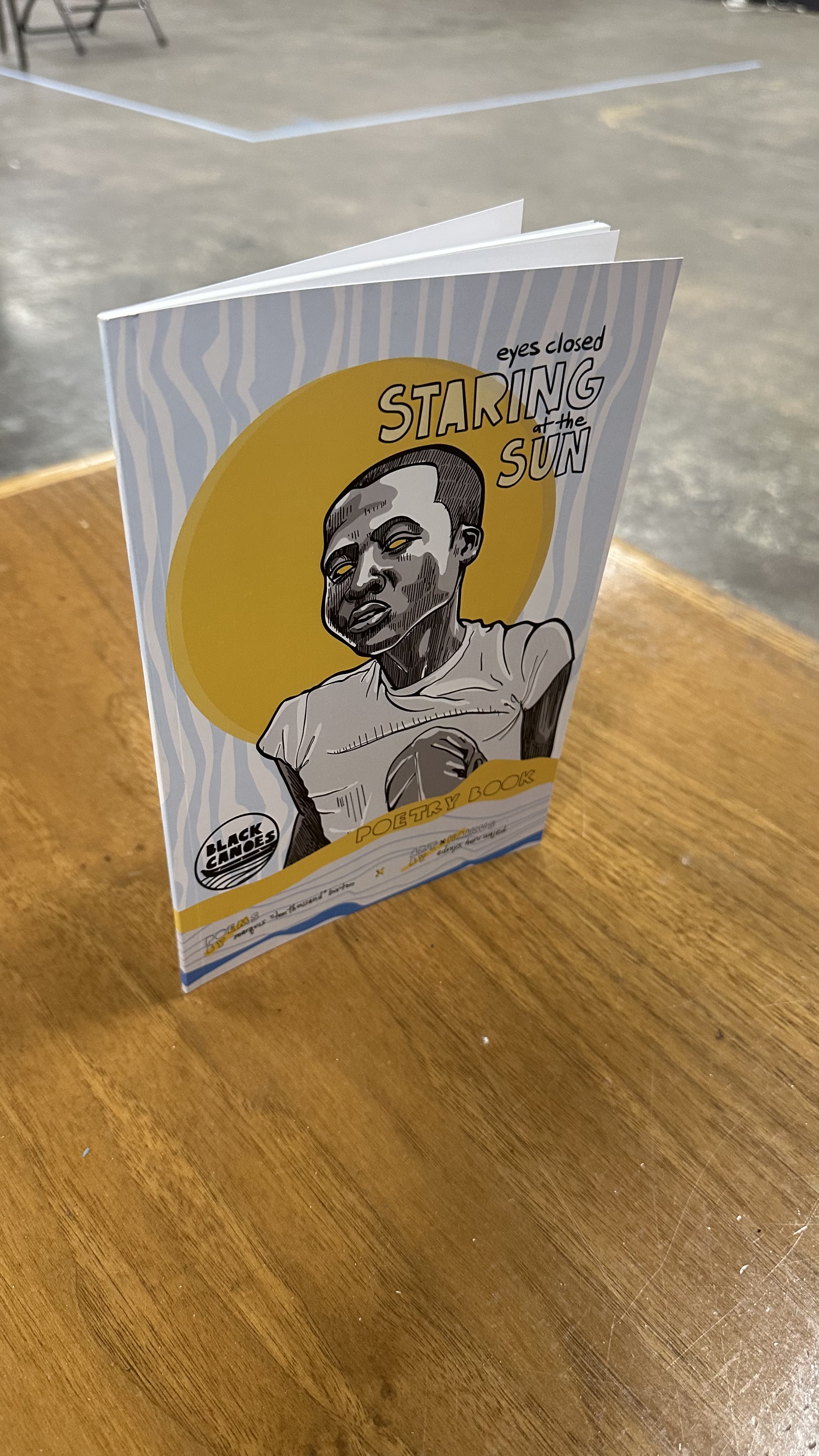 Eyes Closed STARING at the SUN | Poetry Book - Image 2